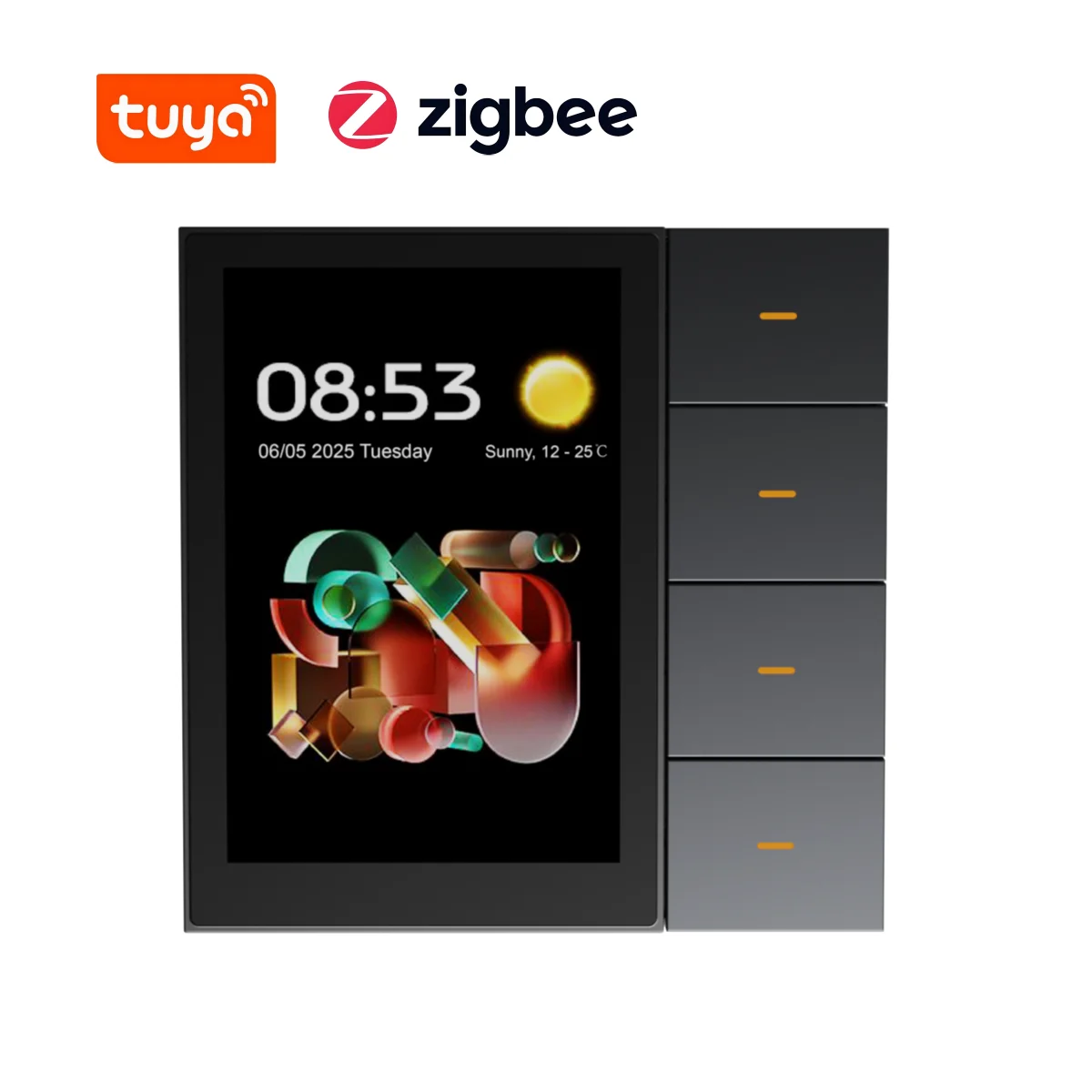 

Tuya Zigbee Switch F3pro Dimming Switch Tuya Switch Curtain Switch Управление умным домом