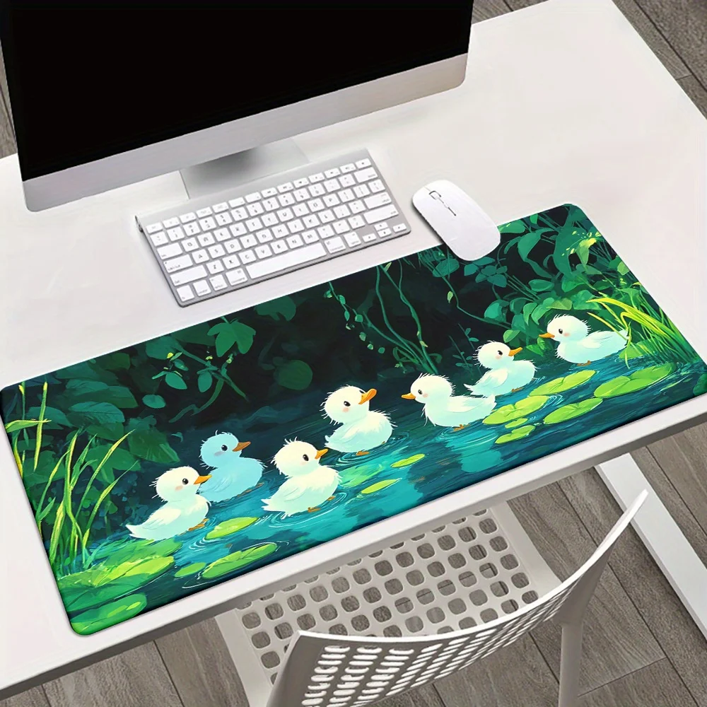 

Коврик для мыши с утиным узором подходит для офисных геймеров изготовлен из высококачественной резины с противоскользящими свойствами, который можно стирать.