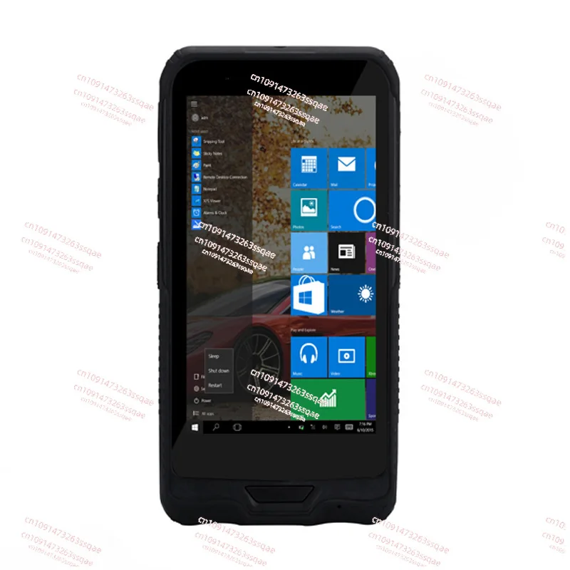 

Rugged Handheld Windows 10 OS Tablet 6 inch PDA Terminal Barcode Reader Scanner