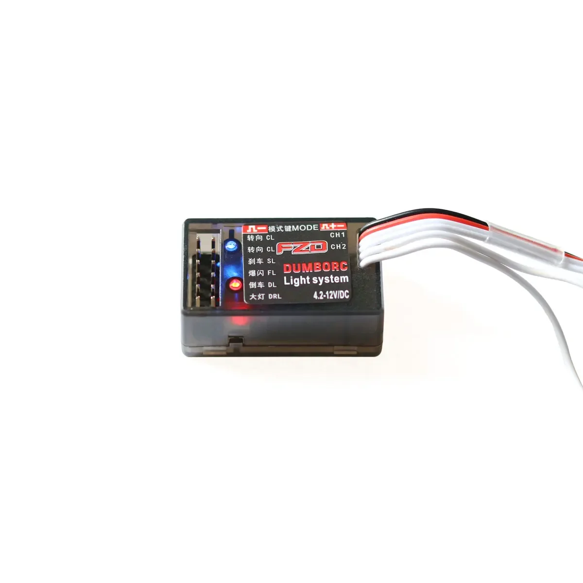 DUMBORC FZD Simulation Light Controller LED System Kit 4.2-12.4V for 1/10 1/8 RC Drift Car Truck Axial LED Controller Module