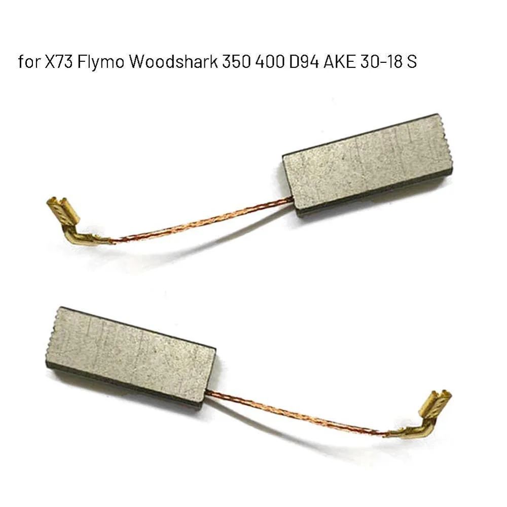 

Essential Carbon Brushes for McCulloch Chainsaw X73 & For Flymo Models Optimal Electric Motor Performance with Springs
