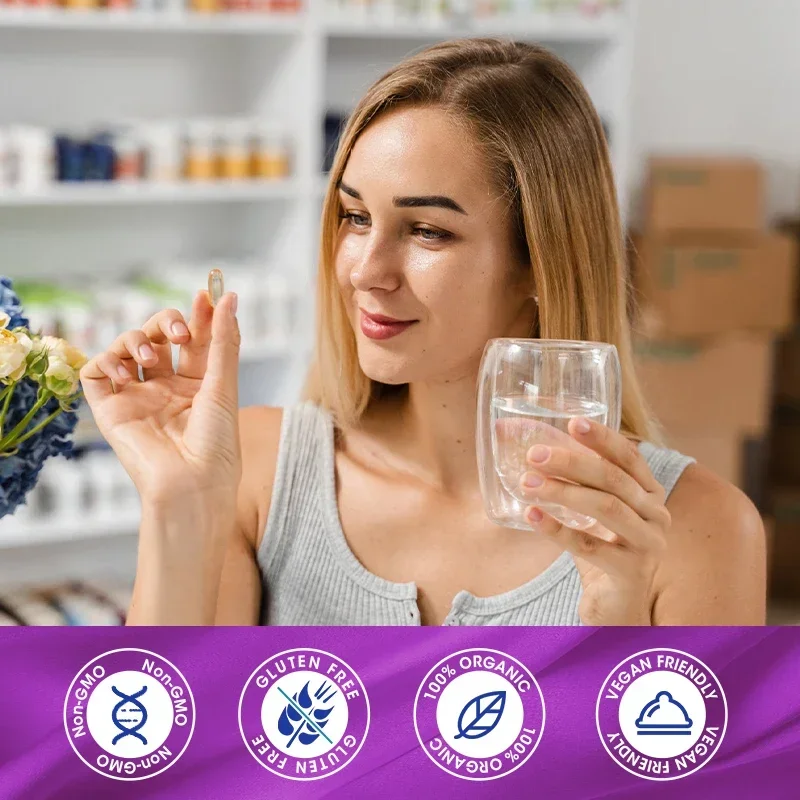 피부 미백 보충제, 글루타티온 캡슐, 안티에이징 항산화, 피부 영양 해독 면역