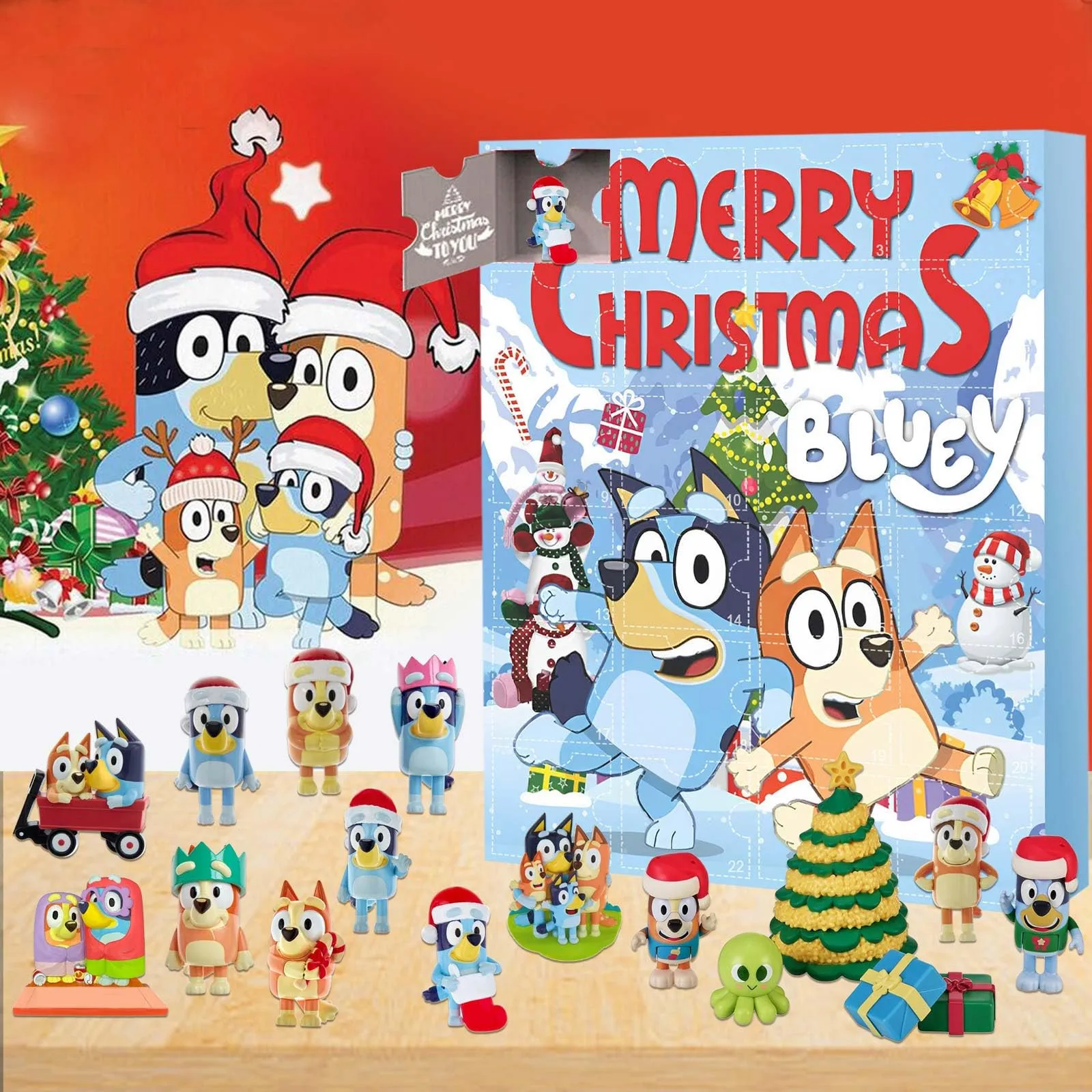 2024 Christmas Advent Calendar Contain 24 Gifts Cute Figures Doll Advent Calendar Christmas Countdown Calendar With Surprise Toy