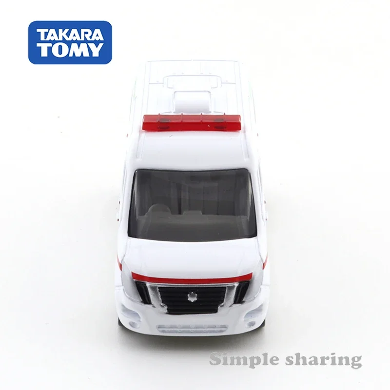 Takara Tomie No.44 Nissan Nv400 Ambulance Auto 'S Hot Pop Kids Speelgoed Motorvoertuig Diecast Metalen Model