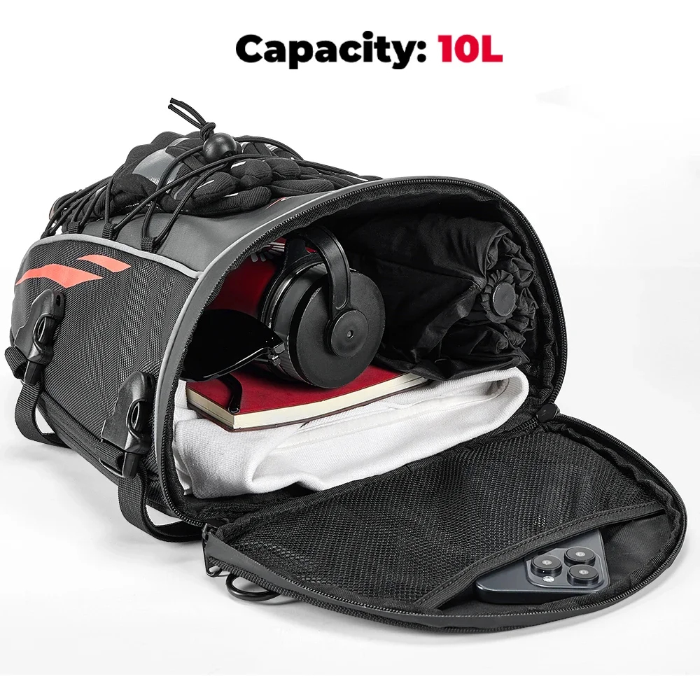 Motorcycle Tail Bag Rear Seat Bag with Waterproof Cover Shoulder Bag for BMW R1250GS R1200GS F850GS F800GS F750GS F700GS LC ADV