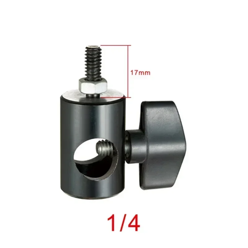 

1/4" 3/8" Thread Rapid Adapter Convert Mount Bracket for Light Stand Speedlight