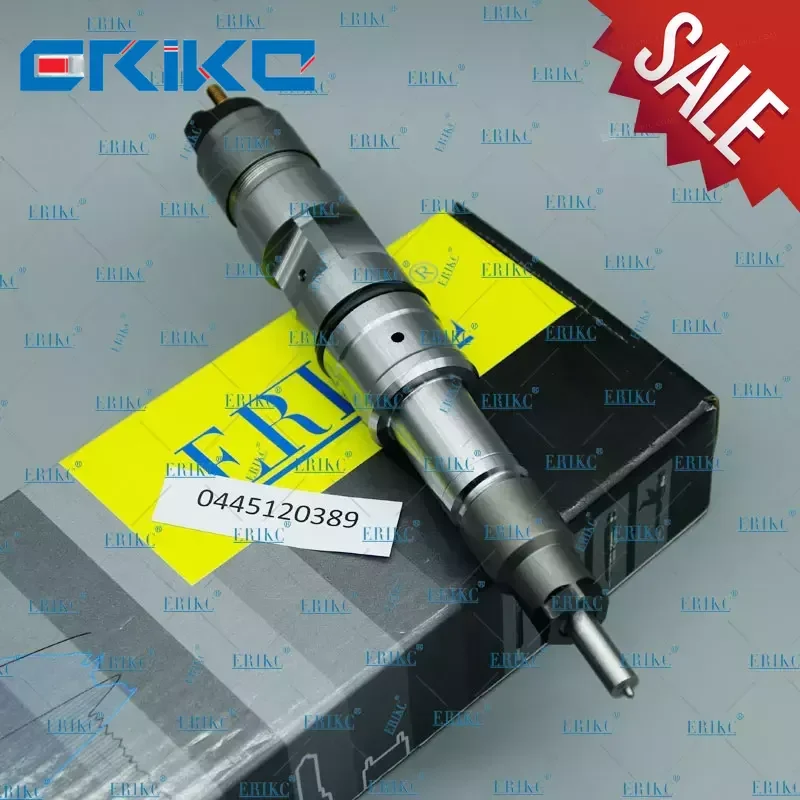 ERIKC Injector 0445120389 High Performance Diesel Auto Fuel Spray Nozzle 0445 120 389 Common Rail Injection 0 445 120 389