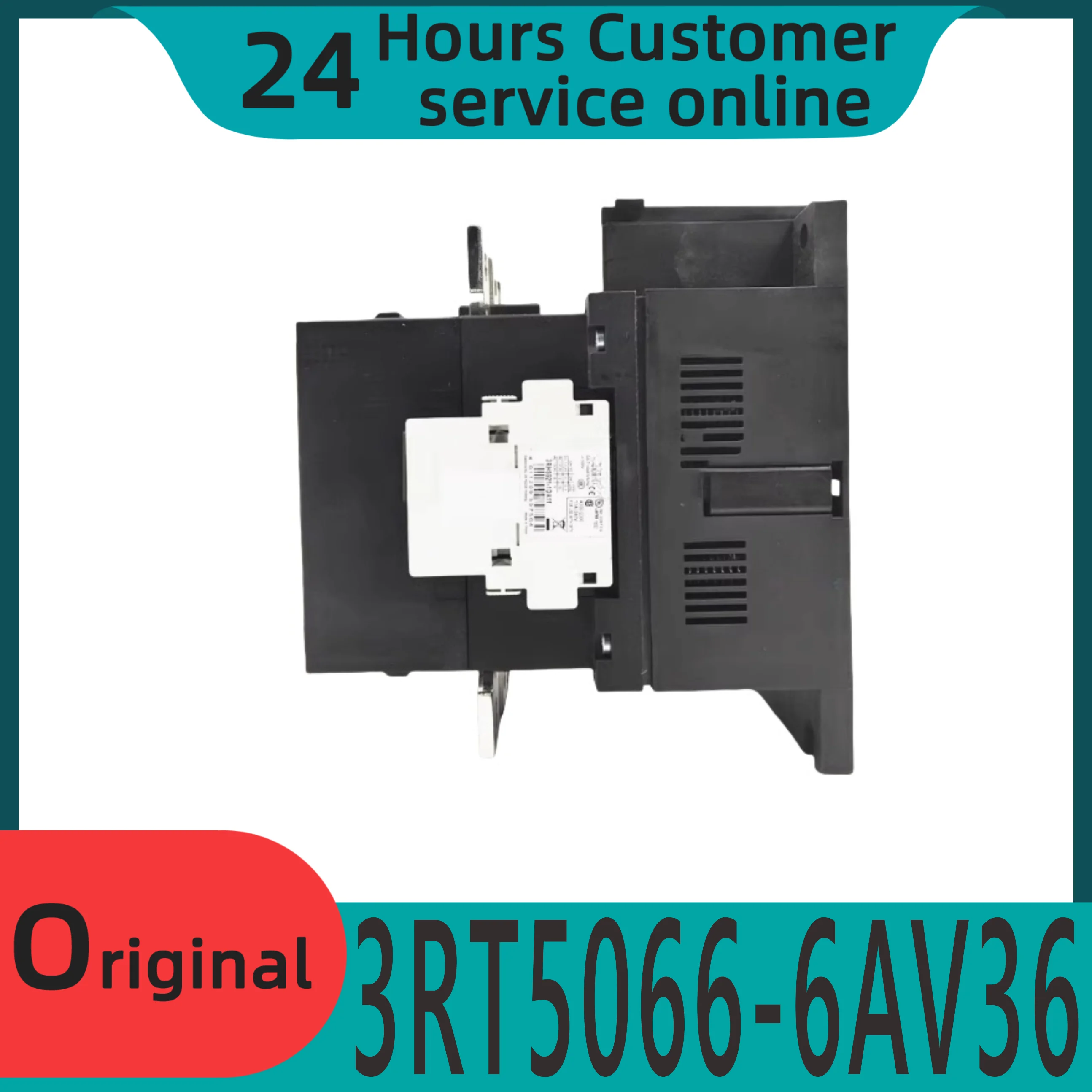 

Новый оригинальный контактор 3RT5066 3RT5066-6AV36 380В 330А