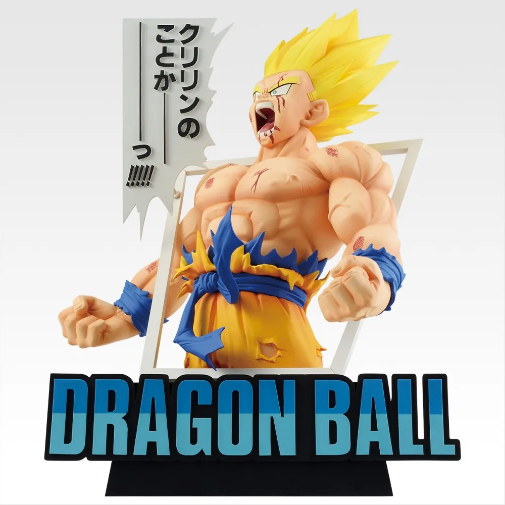 Em estoque genuíno bandai ichiban kuji dragon ball 40th parte 1 son goku figura anime modelo brinquedo