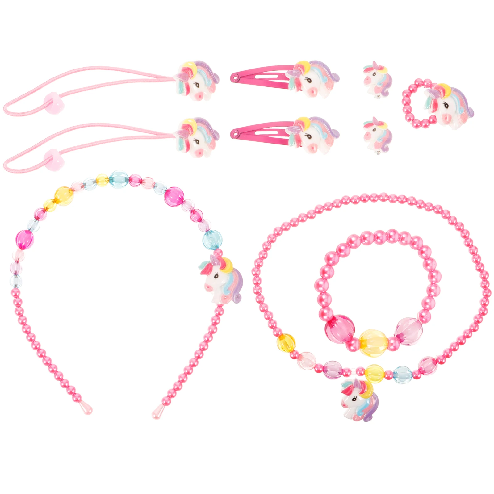 Kinderkettingset Kindersieraden Kralenarmbanden voor meisjes Chokerkettingen