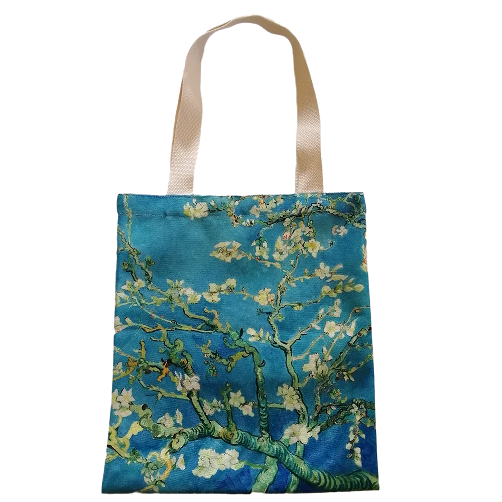 100Pieces Custom Made CanvasTote Bags with Your Colorful Design Printed for Promotion&Business