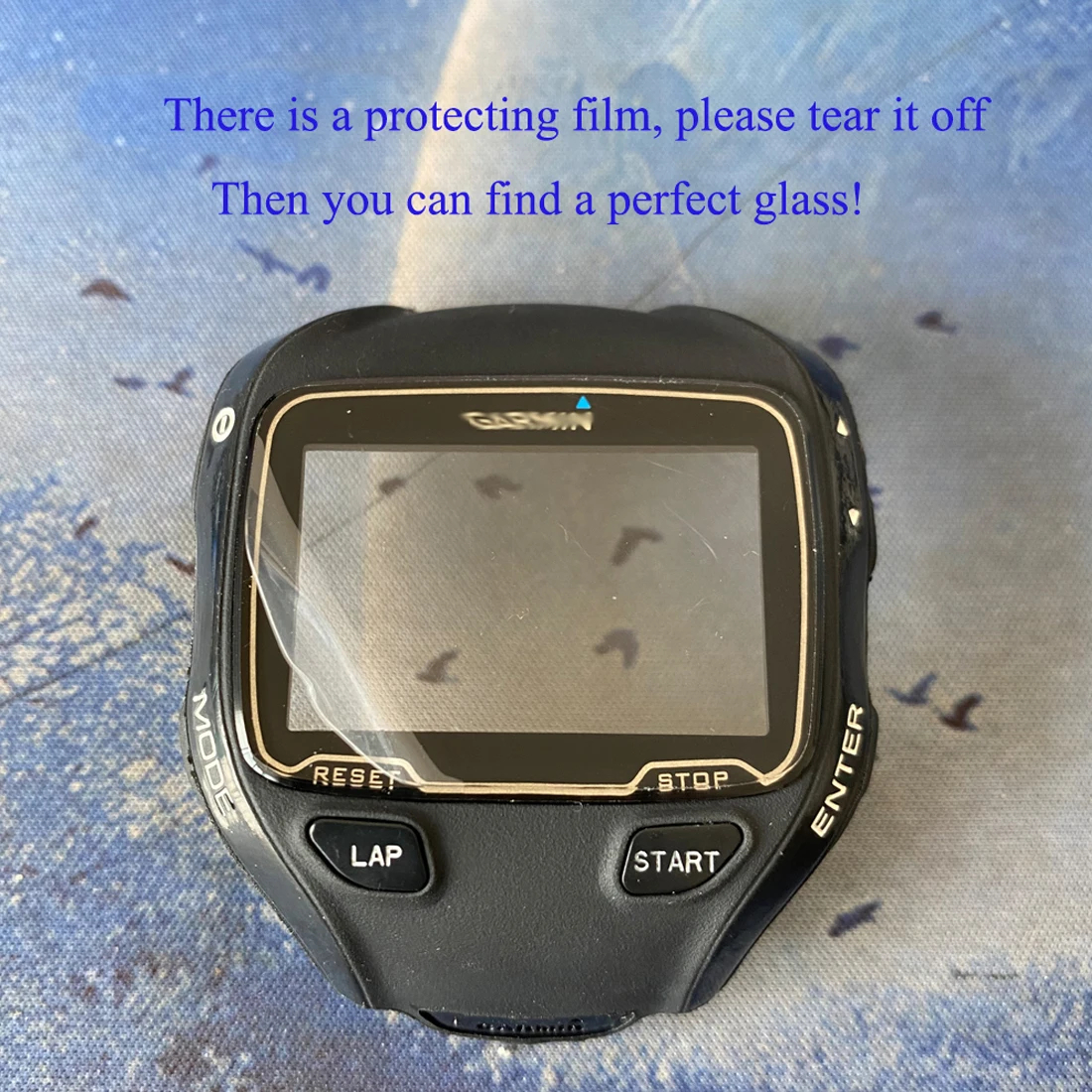 Совершенно новый передний чехол для Garmin Forerunner 910XT, задний чехол со стеклом и крышкой кнопок, защитная пленка и инструменты для ремонта
