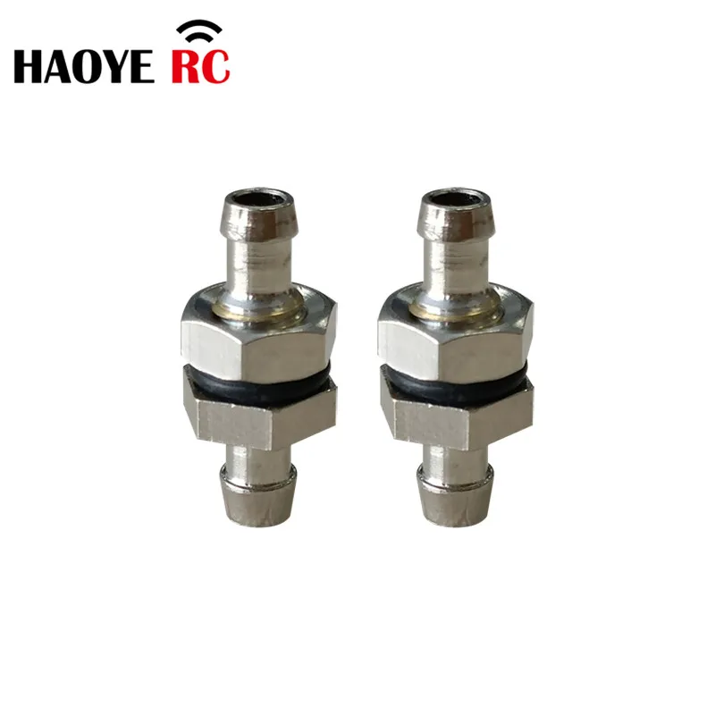 Haoye 1Pc Alu Fuel Pick Up Fitting L14/L23MM Fuel Vent Filler Nozzle Metal Fuel Nozzle For RC Airplanes Fuel Tank Accessories