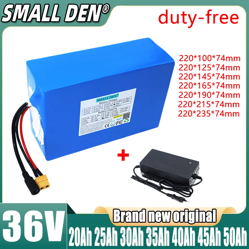 21700 36V 20Ah 25Ah 30Ah 35Ah 40Ah 45Ah 50Ah Brand new Lithium battery With BMS 1500W For 42V E-Scooter Li-ion Battery Pack