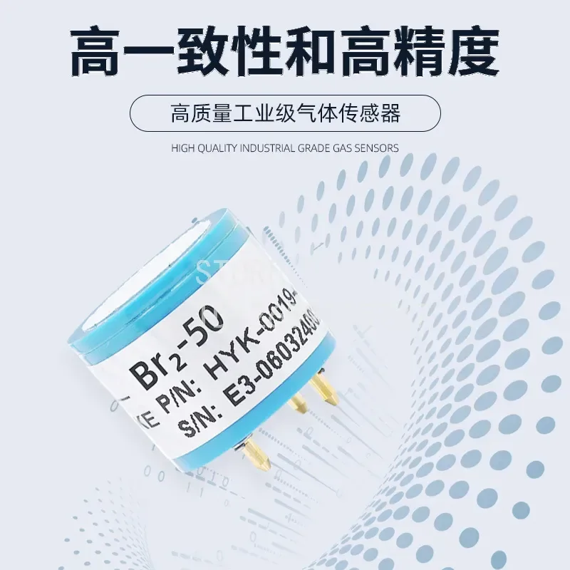 Electrochemical Bromine Gas Sensor Compound Br2 Gas Detector Module for Air Quality Monitoring Industrial Safety Alarm System