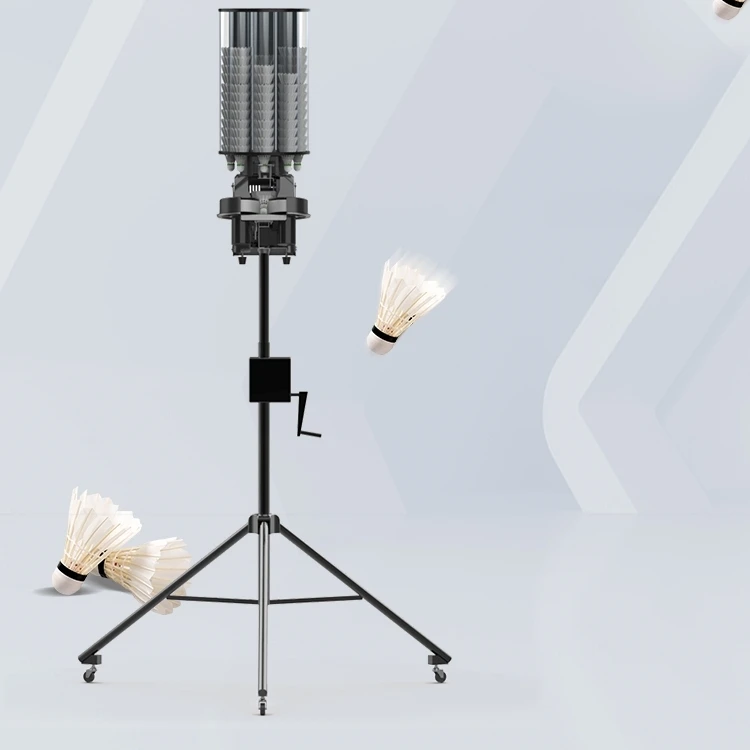 Airo Hot Sales Automatic Badminton Ball Machine for Training Practice With App Remote Control