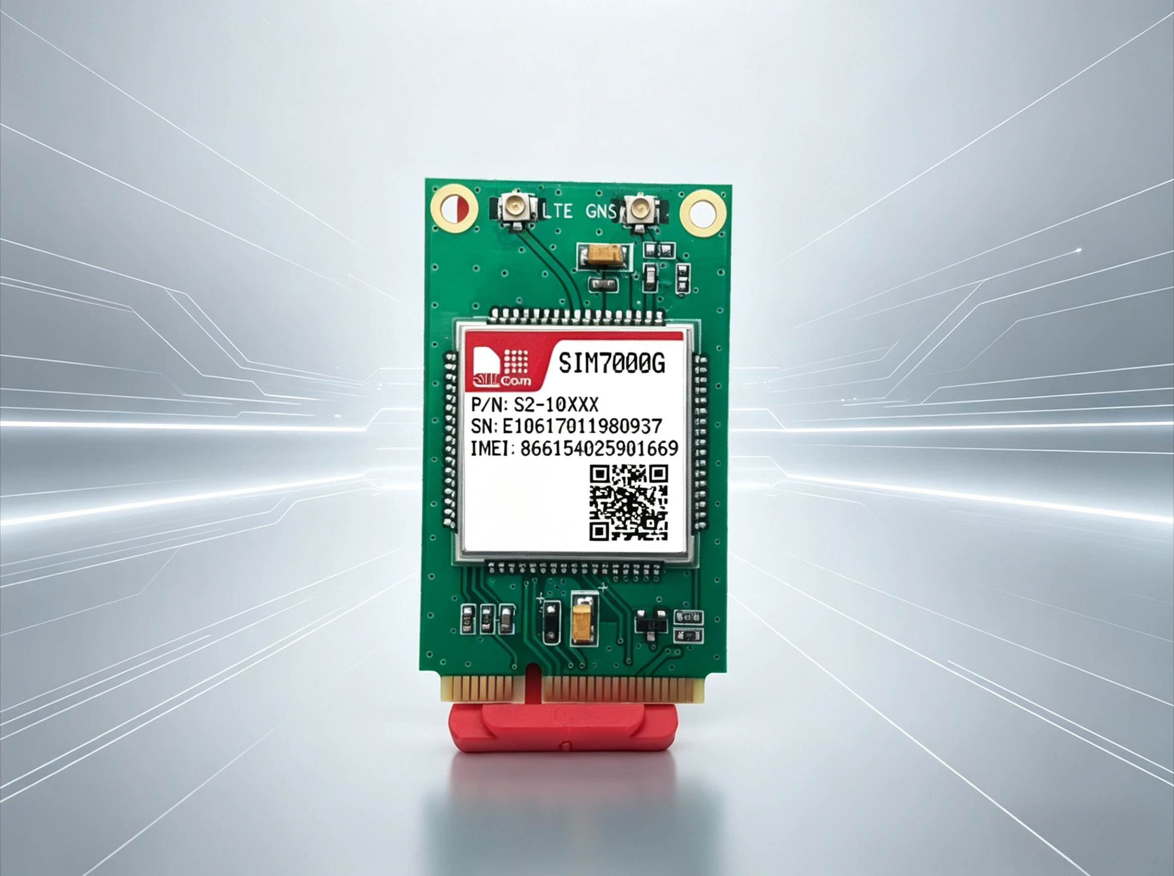 simcom-sim7000g-ミニ-pcie-375kbps-lte-catm1-emtc-nb-iot-グローバルバンド-sim7000a-および-sim7000e-用、sim900-sim800f-と競合可能