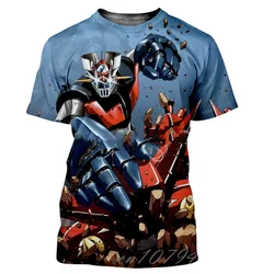 Summer Dropshipping Watch Mazinger Z 3D Printed Men's and Children's Fashion T-shirt Harajuku Street Shirt T-shirt Top