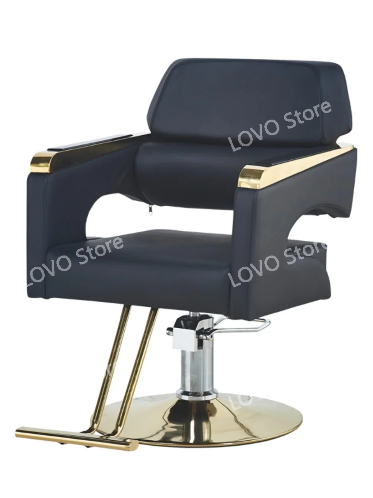 Barber shop chair, special for  salon, reclining  salon  cutting  c can be rotated and lifted