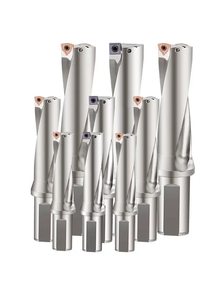 Inserções indexáveis 2D Broca U Broca