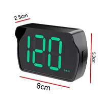 Car HUD GPS Speedometer KM/H Digital Head Up Display Large LED Font For Truck SUV Motorcycle Universal Accessories 4