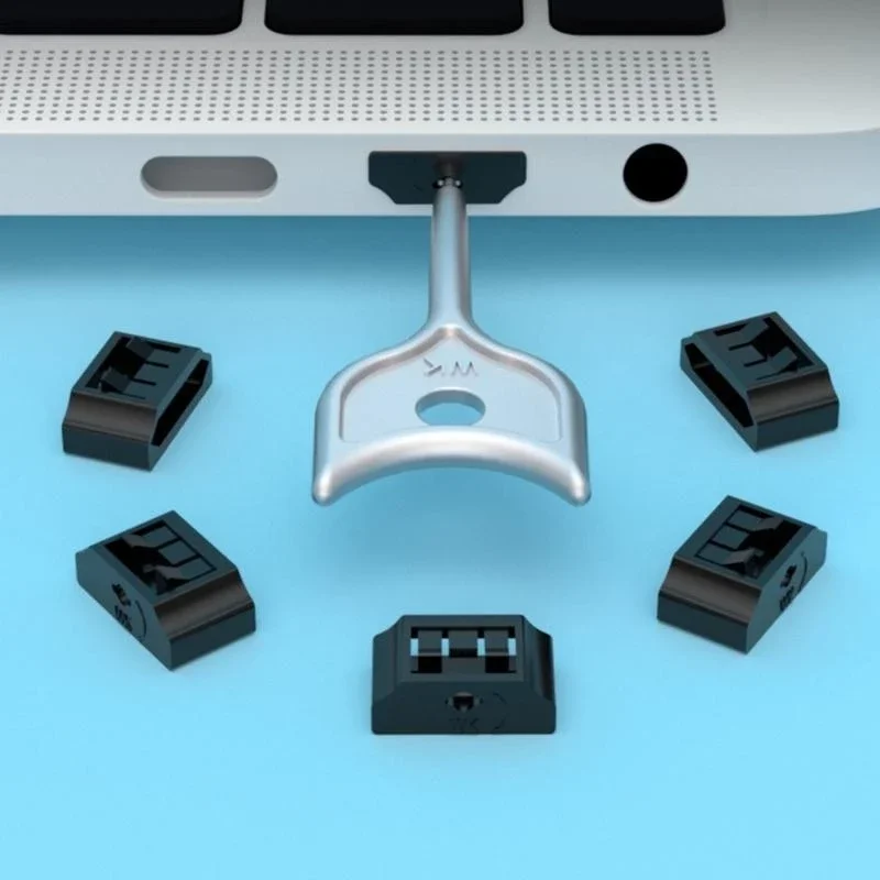 10/5pieces Lepas Luncur HDMIS Port Blockers Port untuk PC Laptop Keamanan Debu dan Tahan Kelembaban Mudah Dipasang