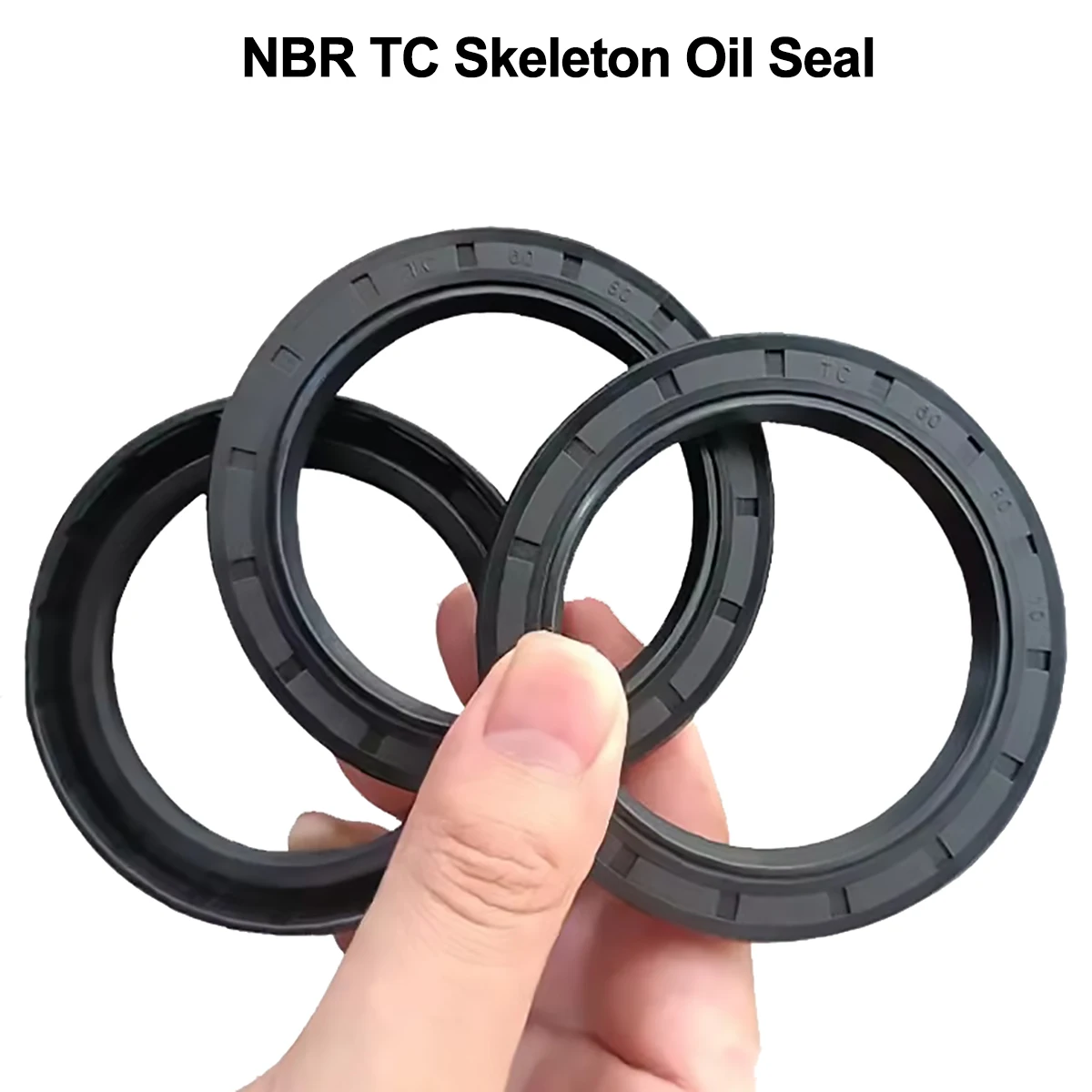 

2Pcs Black NBR TC/FB/TG4 Skeleton Oil Seal ID 41 42mm OD 50-88mm Thickness 4-12mm Nitrile Butadiene Rubber Gasket Sealing Rings