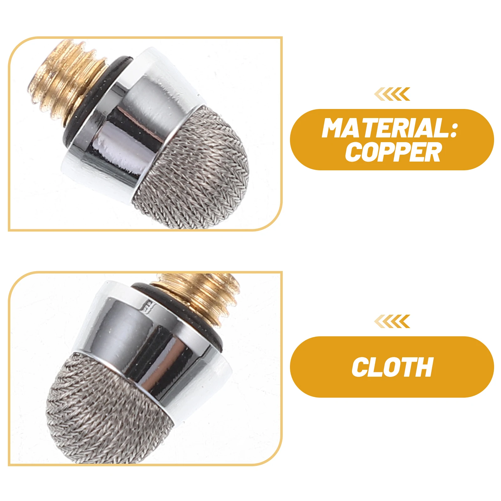 

8pcs Capacitive Tip Stylus Nibs Fiber Copper Cloth Capacitive Pen Tip Head for Touchscreen Devices Replacement