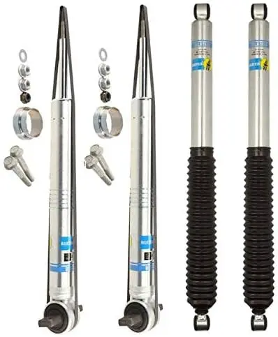 Bilstein B8 5100 Front Rear Shock Absorbers Kit For Ford F-150 XL XLT 4WD 15-20 Front Lifted Height: 0-2