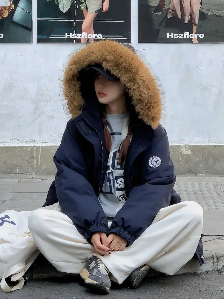 

Parkas Coat Womens Autumn Insulation Long Solid Quilted Mid-Coat Stripes Trendy Wool-Liner Breathable Cotton Chic Matte Teens OL