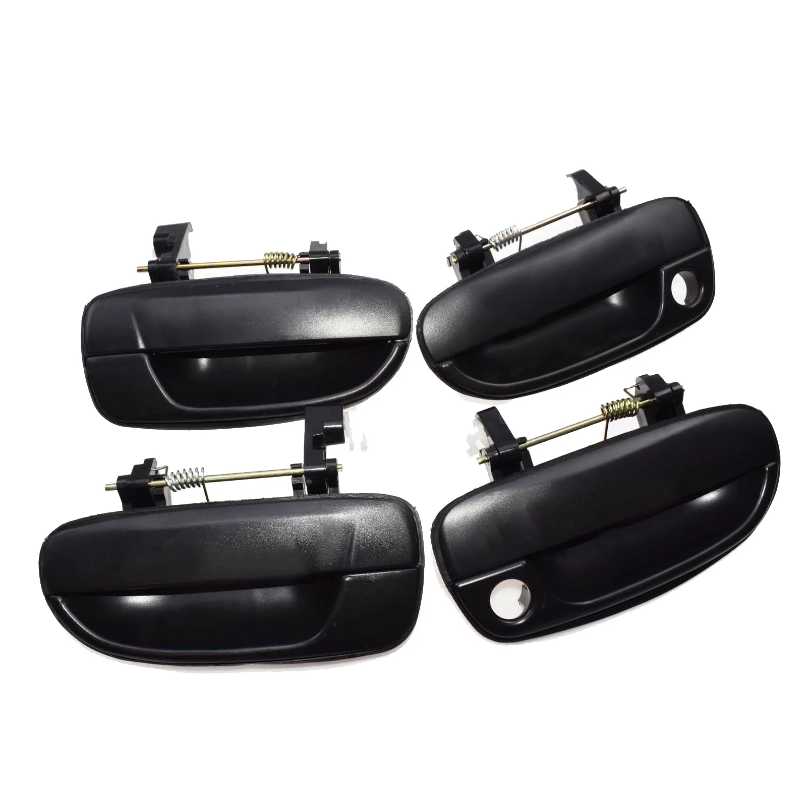 

4PCS(Front Rear Left Right)Outer Outside Exterior Door Handle Black for Accent 2000-2005