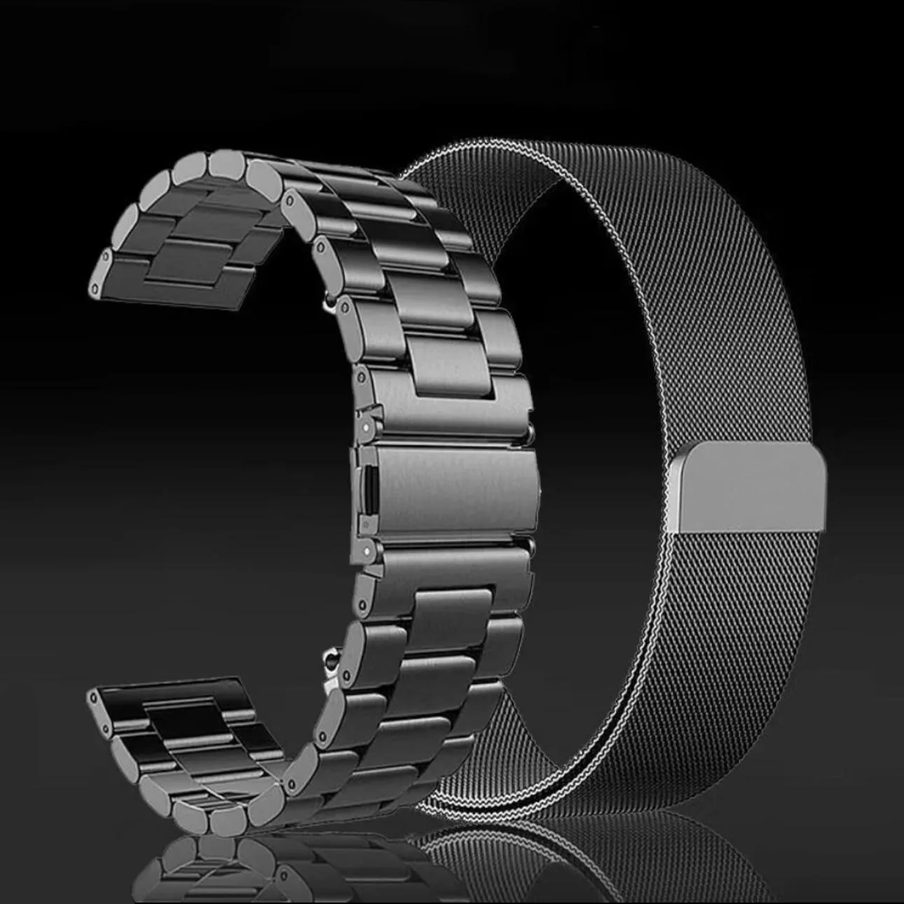 20/22mm Multiple Styles Metal Bracelet For HUAWEI WATCH GT6 GT5 GT4 46mm GT3 Pro GT2 Watch4 Men's Metal Milanese Mesh Wristband