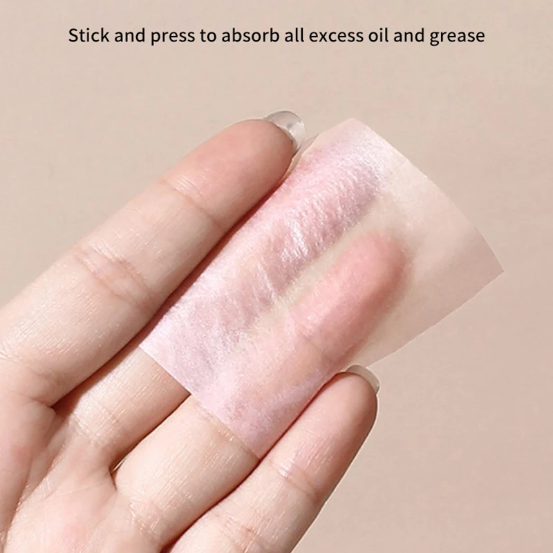 100PC bambusowe bibułki z lustrem pochłaniające pot makijaż Puff odświeżające przenośne zestawy narzędzi do kontroli oleju olejek do twarzy