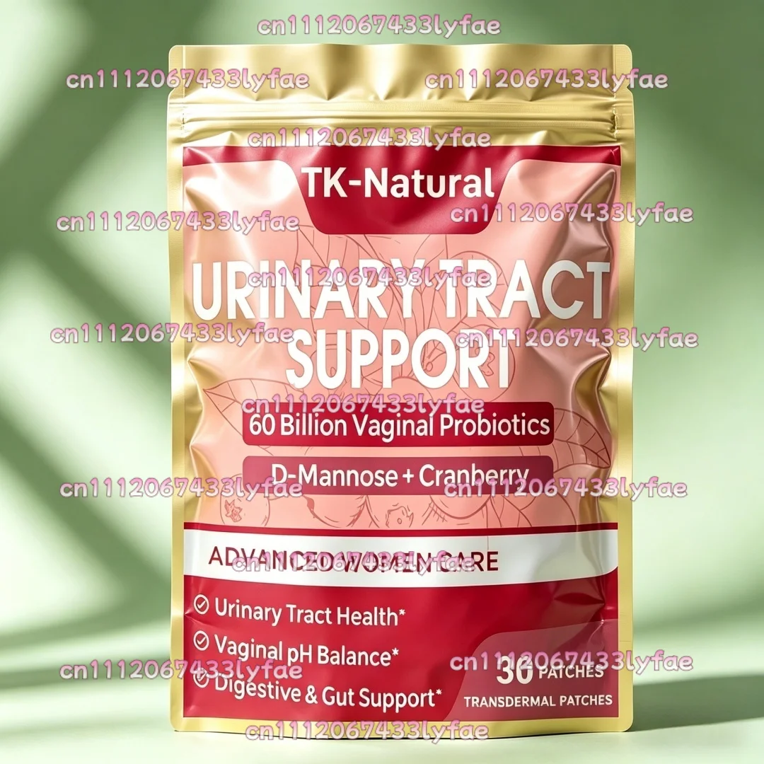 30 Patches Urinary Tract Health Transdermal Patches for Women - Probiotics for Women Digestive Health and pH Balance
