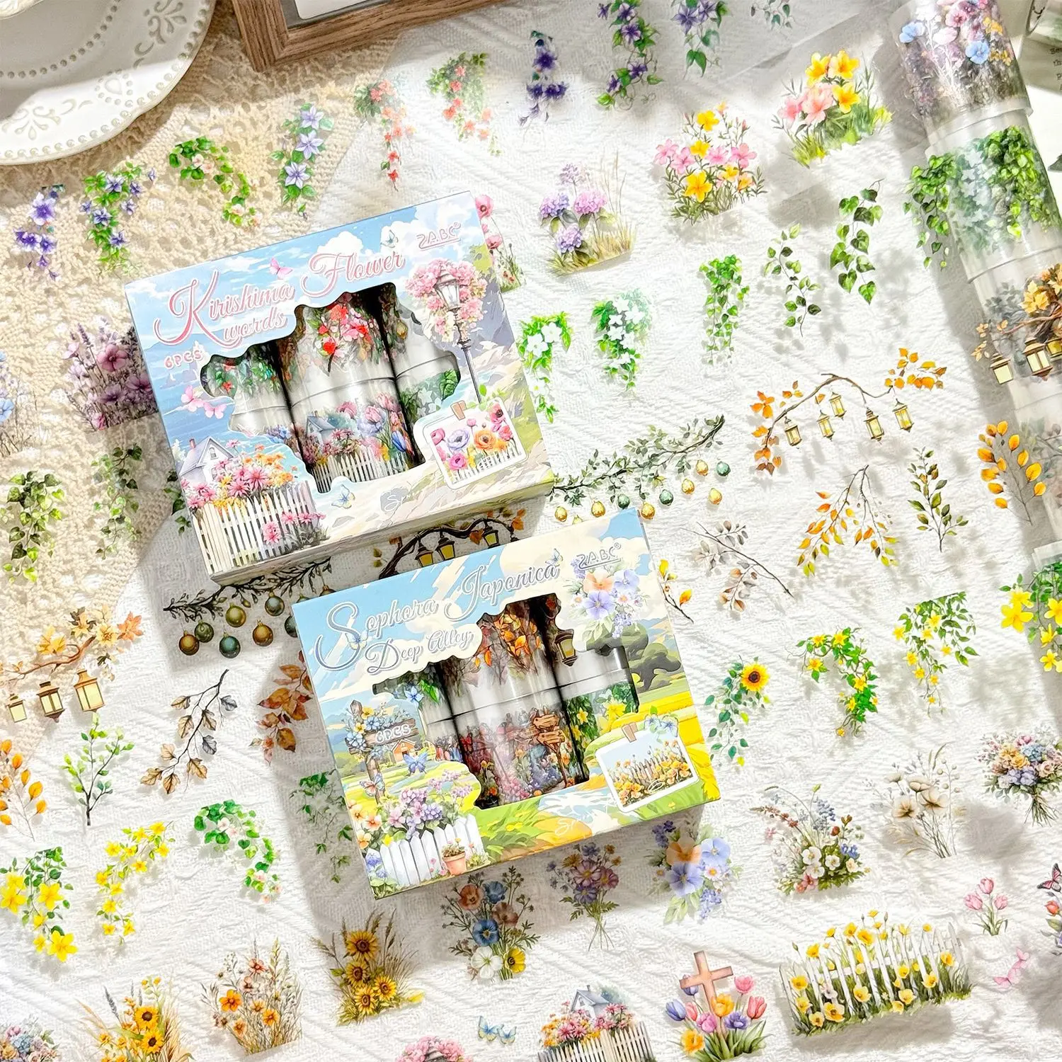 conjunto-de-adesivos-de-cenario-e-fita-washi-pet-recortada-com-tema-flores-de-primavera-xun-para-diario-e-diy-fita-impermeavel-material-de-papelaria