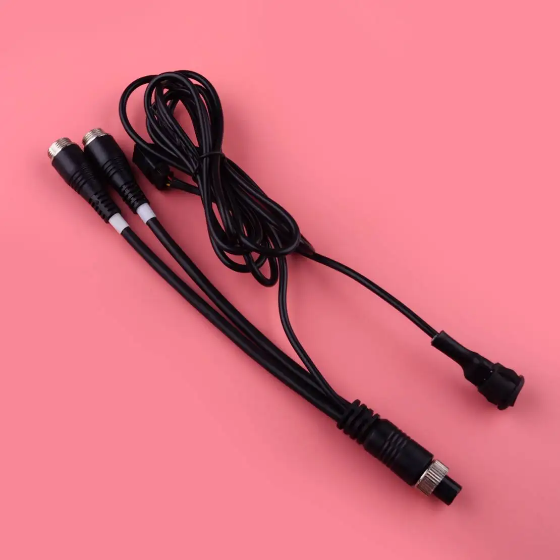 2-Way Video Swap Switch Cable for Car Truck Monitor To Connect More Backup Camera