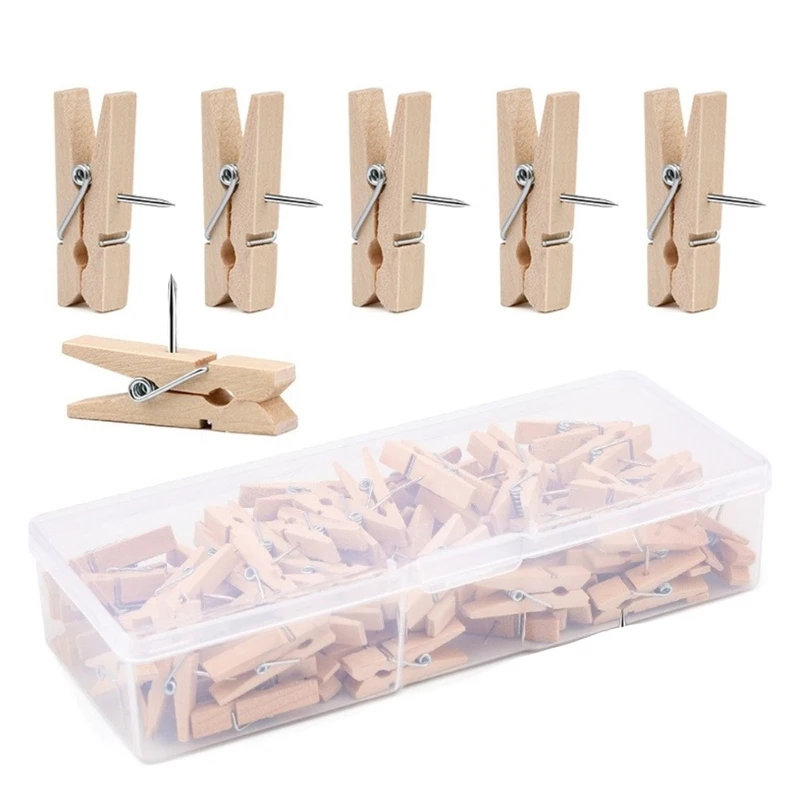 80/90PCS Push Pins with Clip, Notice Board Push Pin for Cork Notice Board, Decorative Pushpins Thumb Tacks