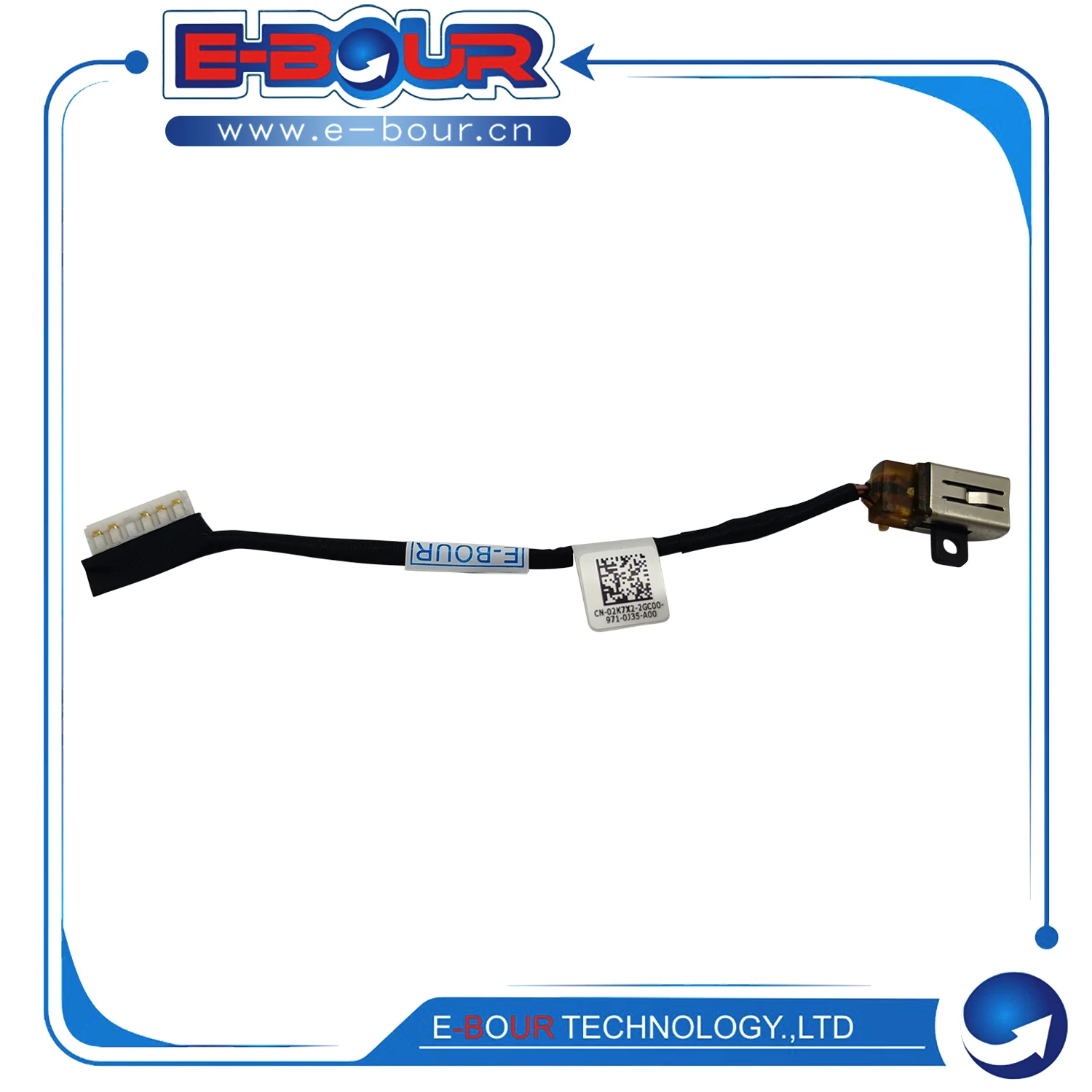 10 قطعة تيار مستمر السلطة جاك ل Inspiro 17 15 3779 3780 5570 5770 5775 I5775 CAL70 02K7X2 2K7X2 تيار مستمر 301011 منفذ شحن مقبس التوصيل B00