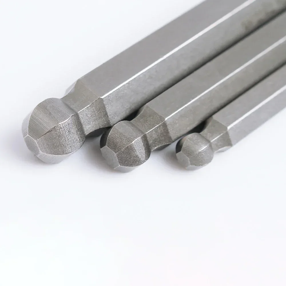 Kép 7: Rontás Lázadás Csikáras bits H2 - h10 Delejes Hatoldalú golyós Dústermék S2 Acél 100/150/200mm Hossz 1/4
