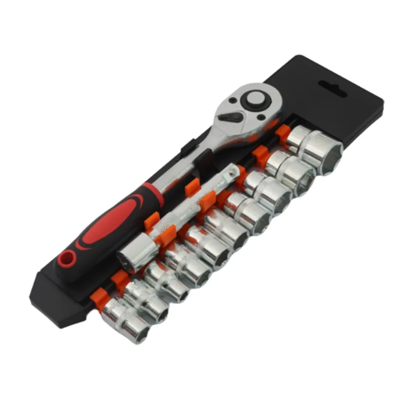 

AT21-1/2 Inch Multi-Function Ratchet Spanner Set, Ideal For Car And Motorcycle Repair Hand Tools