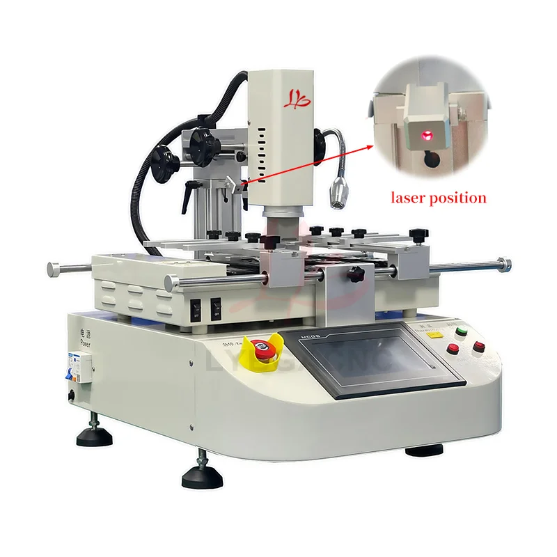 

New Hot Air Chip Repair Machine with Vacuum Pen LY-R5860 HD Touch Screen BGA Rework Station USB Powered with CCD