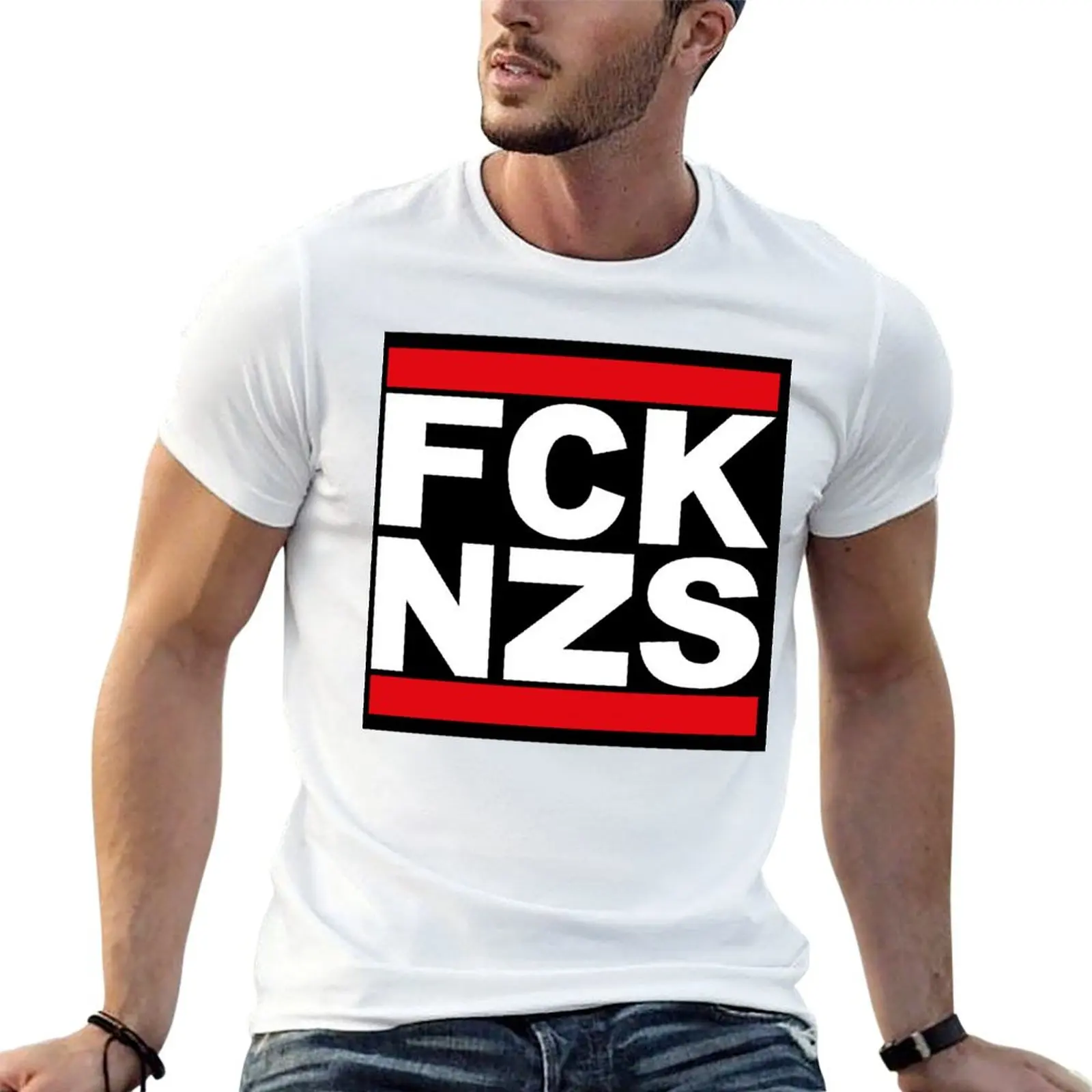 

Fck-nzs Men Logo T-Shirt t shirt man designer t shirts for man slim fit T-Shirt
