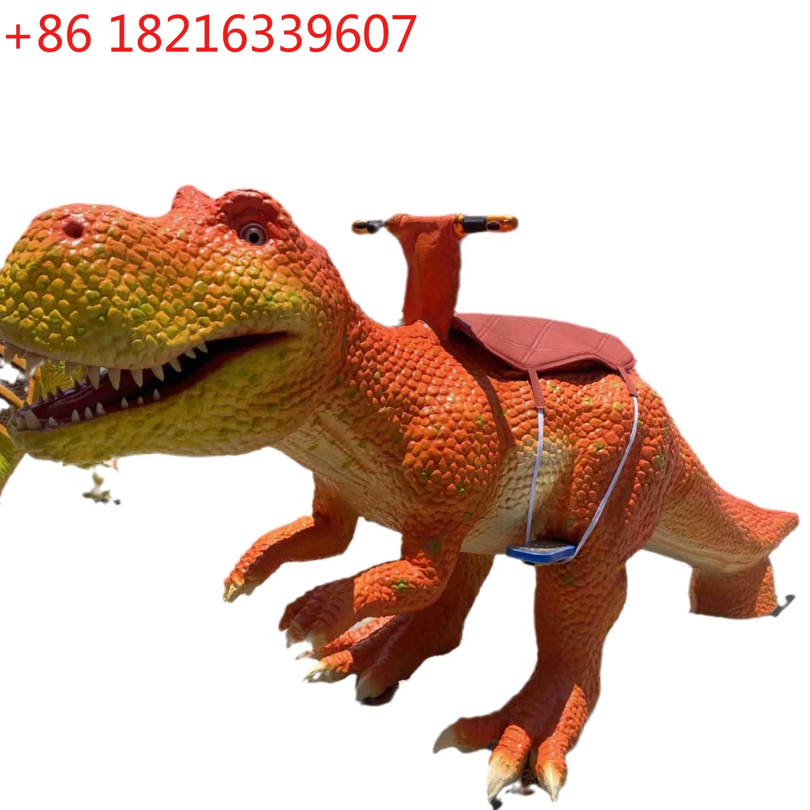 YAO large cycling dinosaur electric car three-wheeled sports car shopping mall amusement