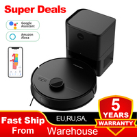 LDS Robot Vacuum Cleaner & Mop Liectroux M70 Pro,Wet Dry Cleaning,Self Empty,Multi-floor Map,6500Pa,Carpet Boost,Max.175Mins Run