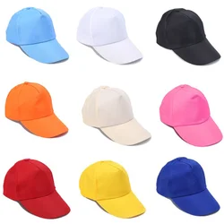 Gorra de béisbol de Color liso para hombre y mujer, gorra deportiva fina y transpirable, con cierre trasero, Unisex