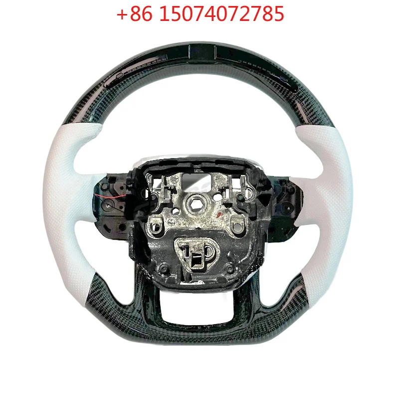 Factory Direct Custom Sport Carbon Fiber Steering Wheel For Land Rover Range Rover Evoque Velar Interior Mod Parts