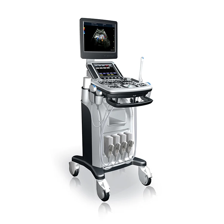 

19inch Touch Screen 4D Ultrasound Machine Price, Trolley Medical Ultrasound Instruments MSLCU46