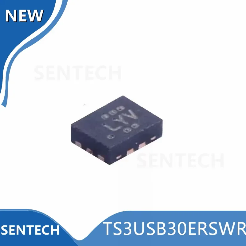 

10 шт. новый оригинальный TS3USB30ERSWR UQFN10 высокоскоростной демультиплексорный переключатель USB2.0 1:2 с независимым эфирацией и защитой от электростатического разряда