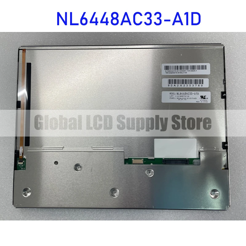 

NL6448AC33-A1D 10.4 Inch Industrial LCD Display Screen Panel Original for NLT 40 Pins Connector Brand New Fully Tested