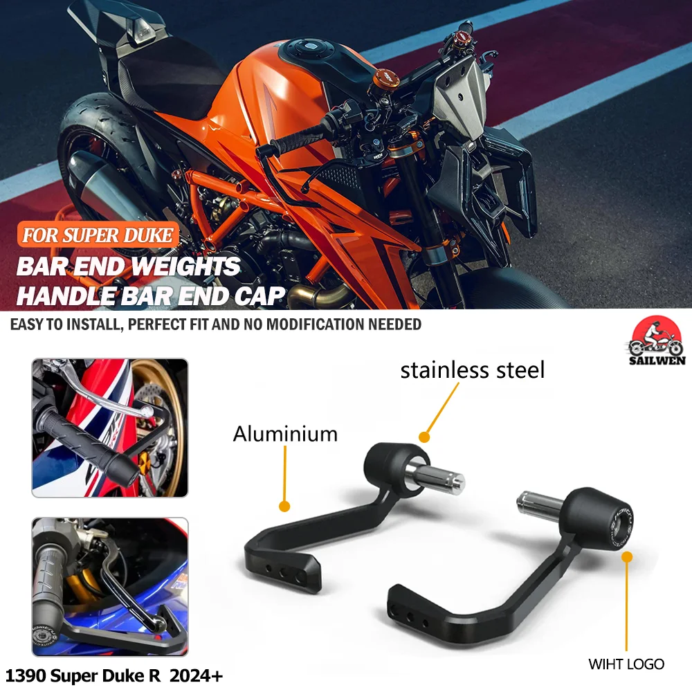 

NEW FOR 1390 Super Duke R 2024+ Motorcycle Accessories Brake and Clutch Lever Protector Kit